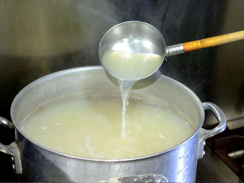 スープへのこだわりの画像